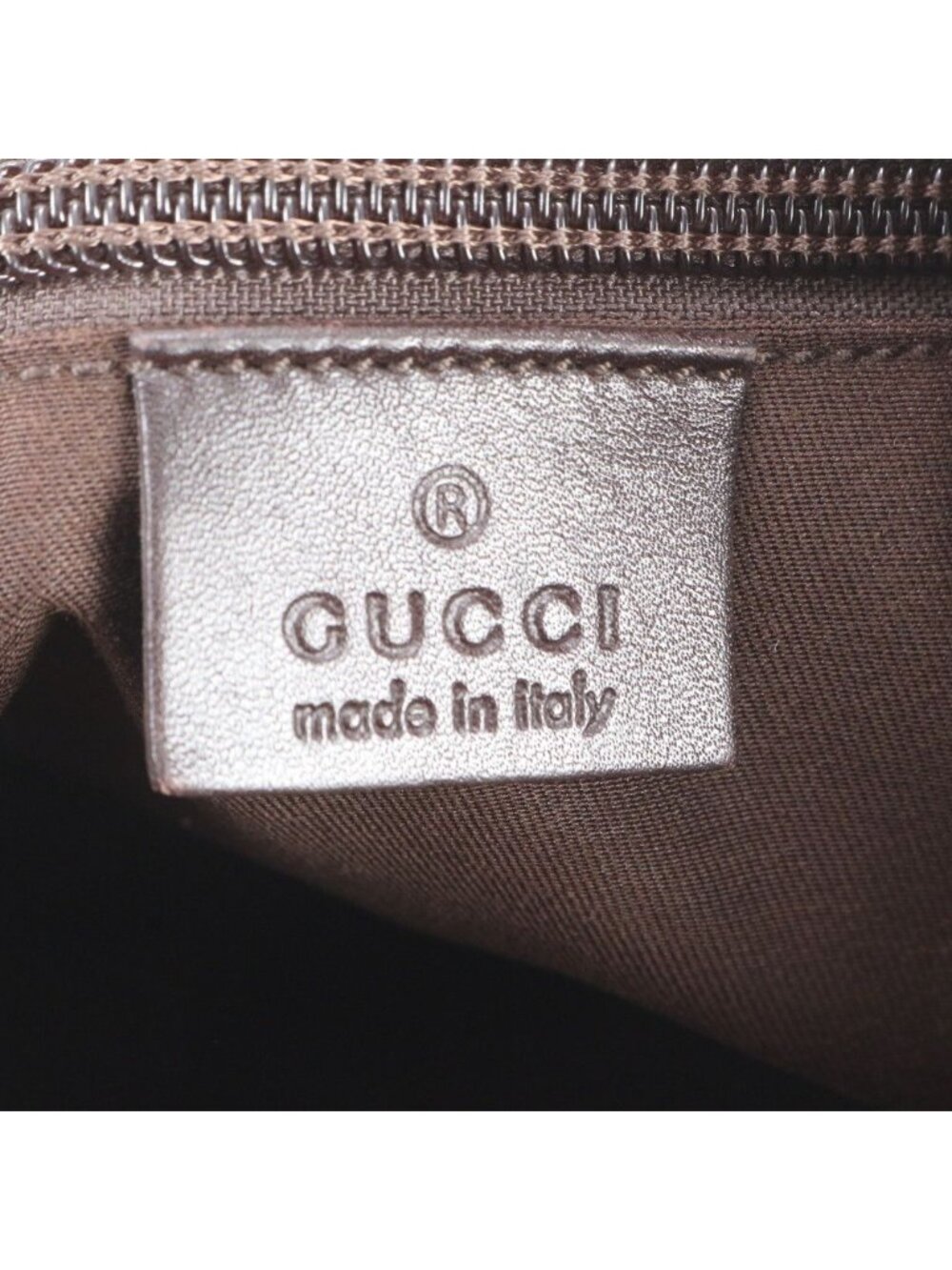 Gucci GG Canvas Leather Shoulder Bag Crossbody Messenger Business - Picture 10 of 11